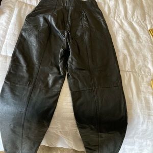 Leather pants